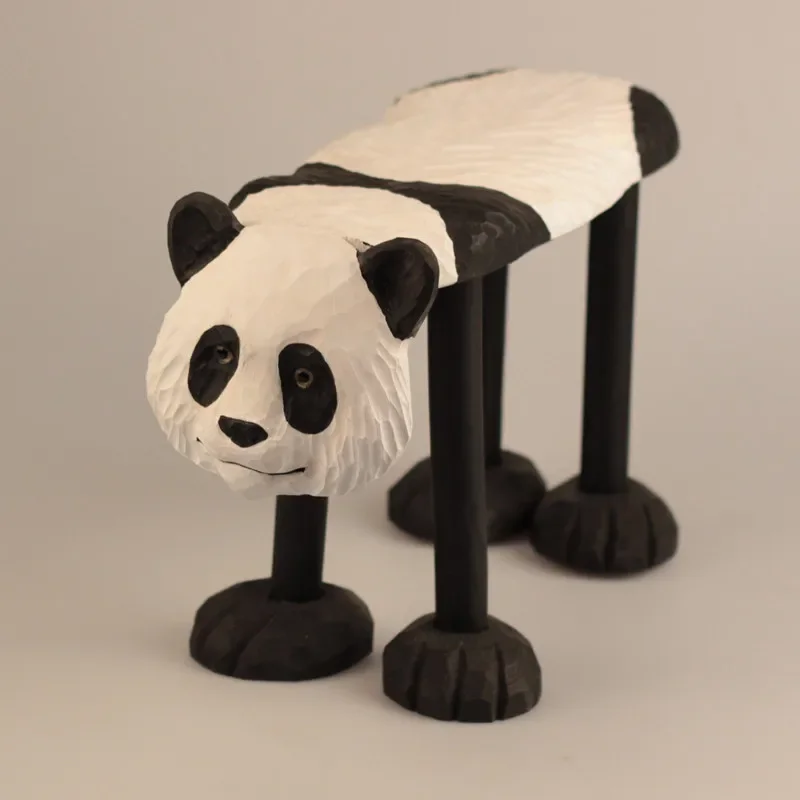 Baby Nursery Ottoman - Sgabello per animali da bambino intagliato