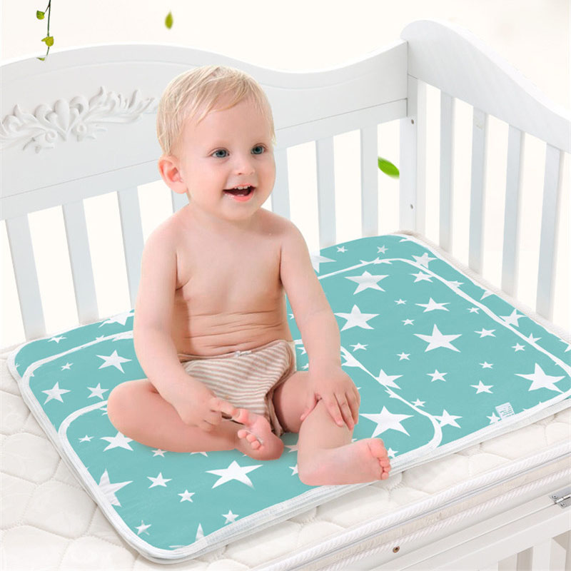 Baby Mattress Waterproof - Fasciatoio portatile pieghevole neonato lavabile tappetino