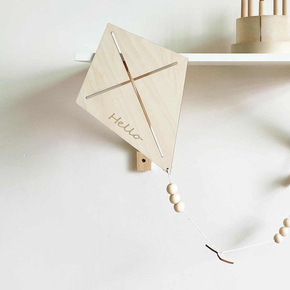 Baby Nursery Hanging Decor - Decorazioni da parete in legno stile