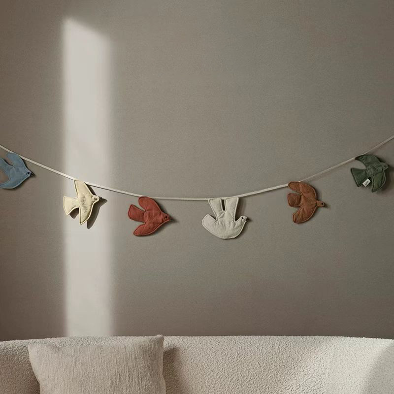Baby Nursery Bunting - Decorazione da Parete in Stile Nordico