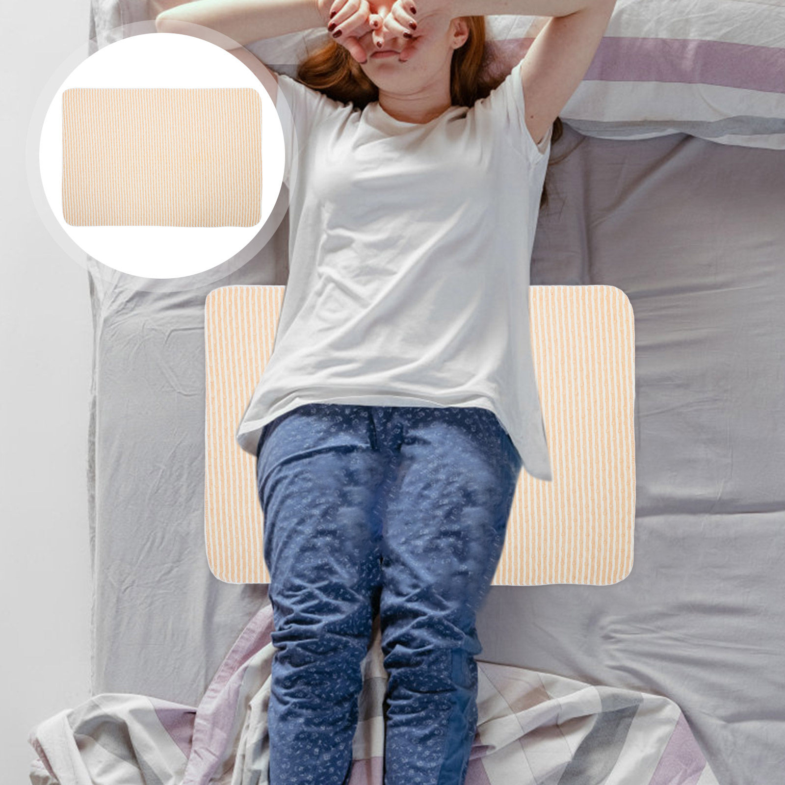 Baby Mattress Waterproof - Tappetino Impermeabile Lavabile per Lettino Neonato,