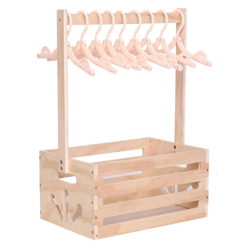 Baby Nursery Basket - Cesto Regalo in Legno per Baby