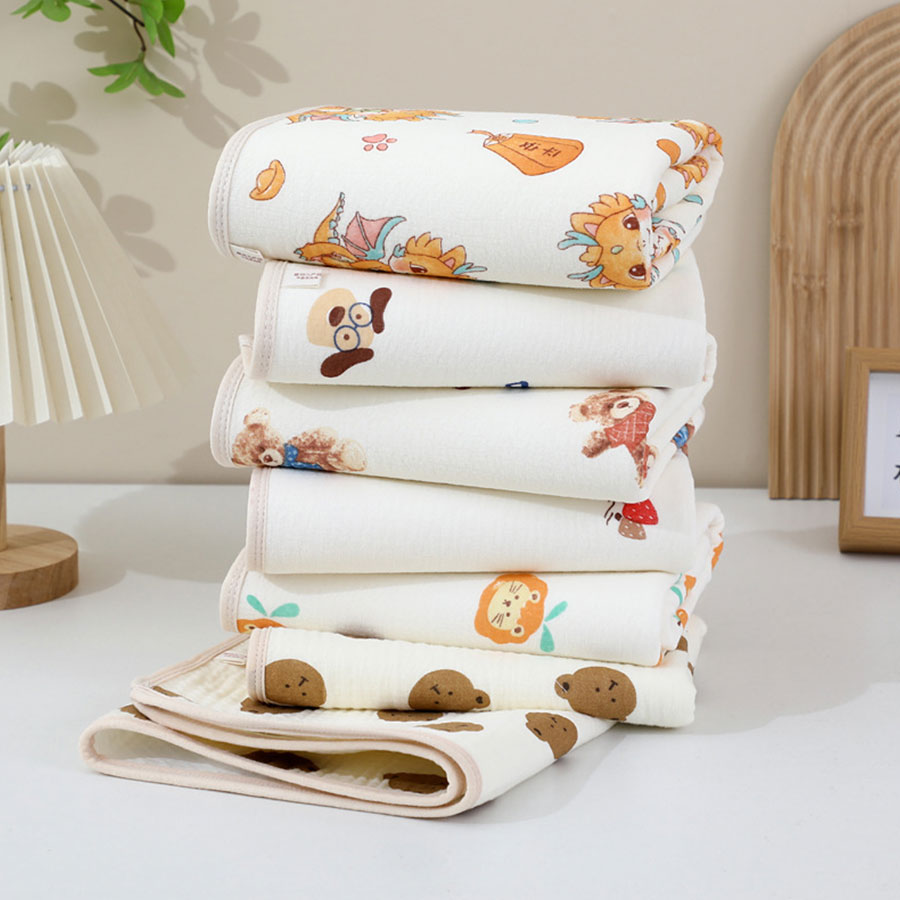 Baby Mattress Waterproof - 70x90 cm Baby Cartoon Pannolino in