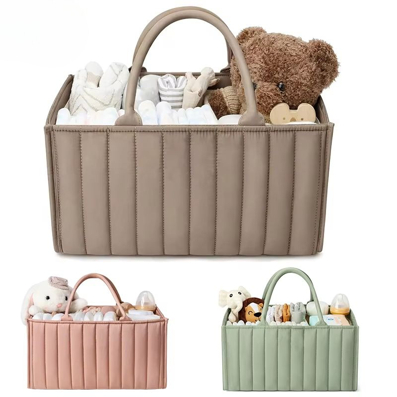 Baby Nursery Basket - Cestino Portaoggetti per Pannolini Neonato, Cesto