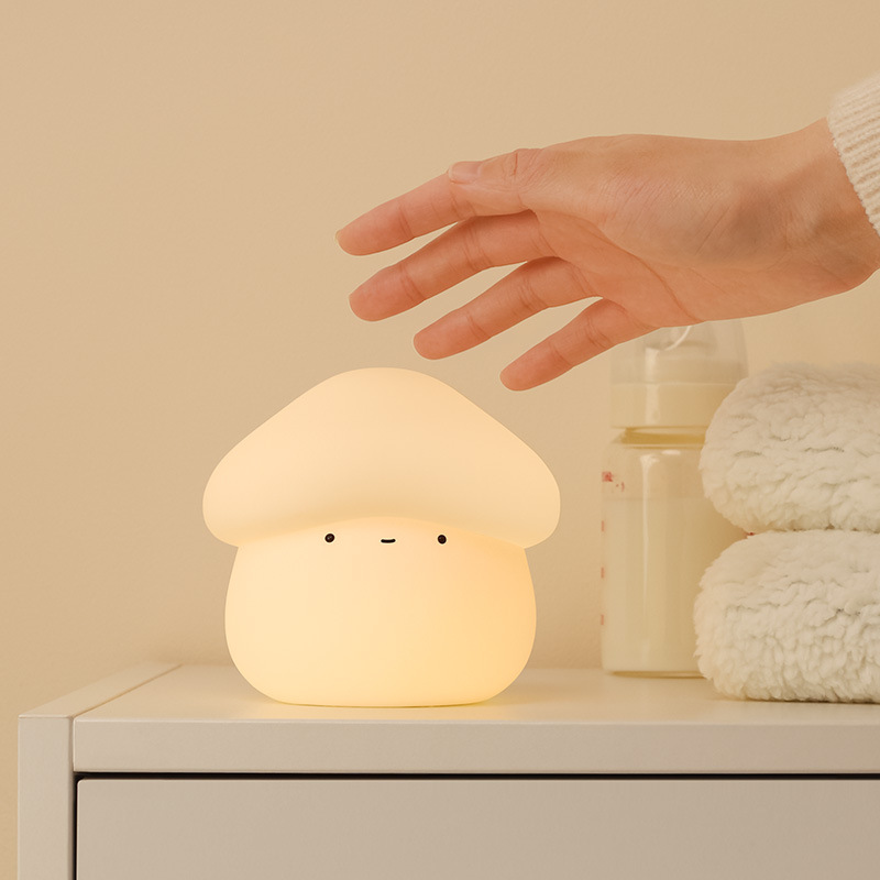 Baby Nursery Night Light - Lampada Notturna a Forma di Fungo