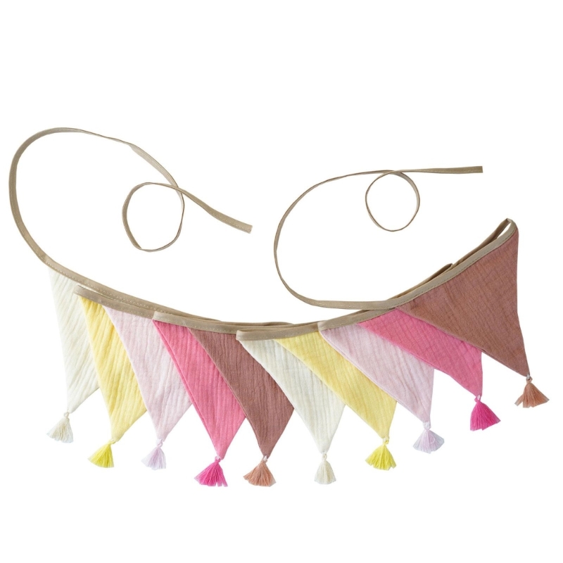 Baby Nursery Bunting - J2HD Festival Bandiere con stamina in