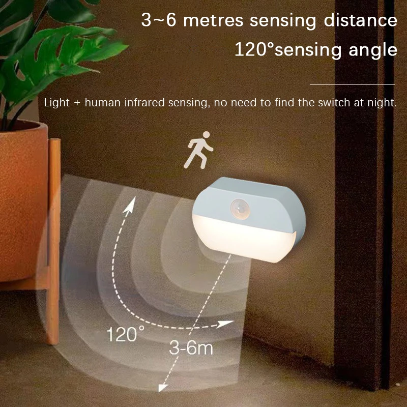 Baby Nursery Night Light - Luci notturne a LED con rilevamento