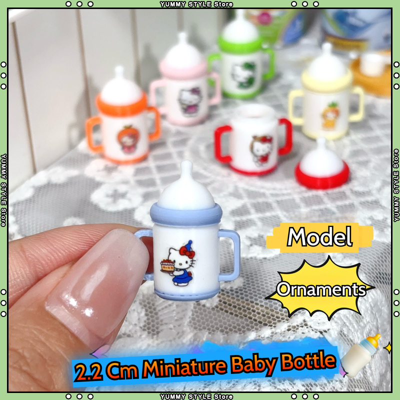 Baby Nursery Dolls - Modellino in Miniatura di Biberon da