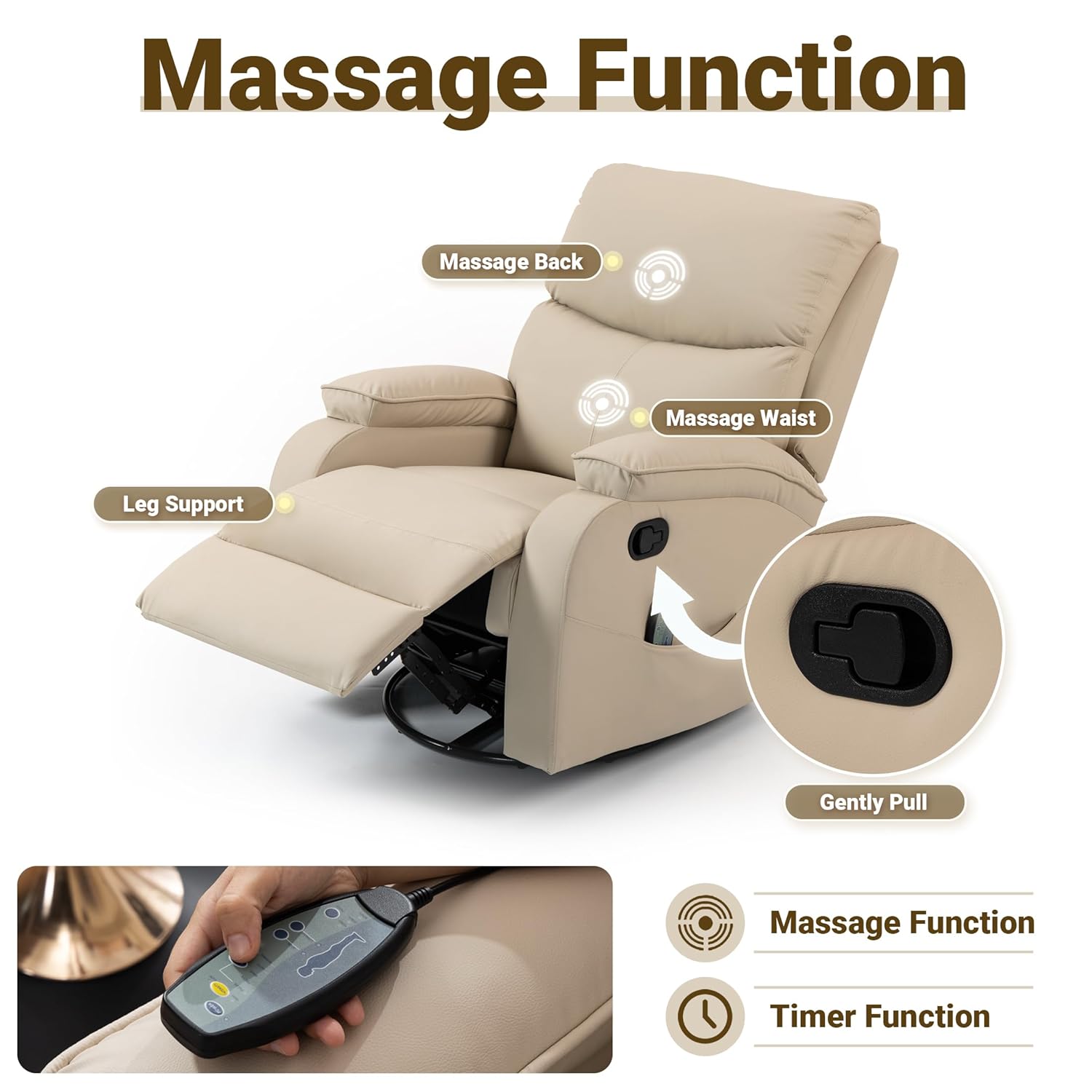 360 °   Poltrona Reclinabile G - Rocking Chair Nursery recensione e prezzo