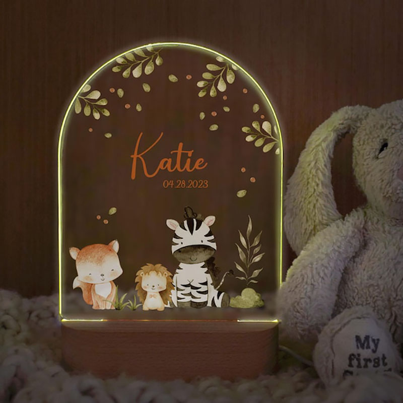 Nome personalizzato Luce nottu - Baby Nursery Night Light recensione e prezzo