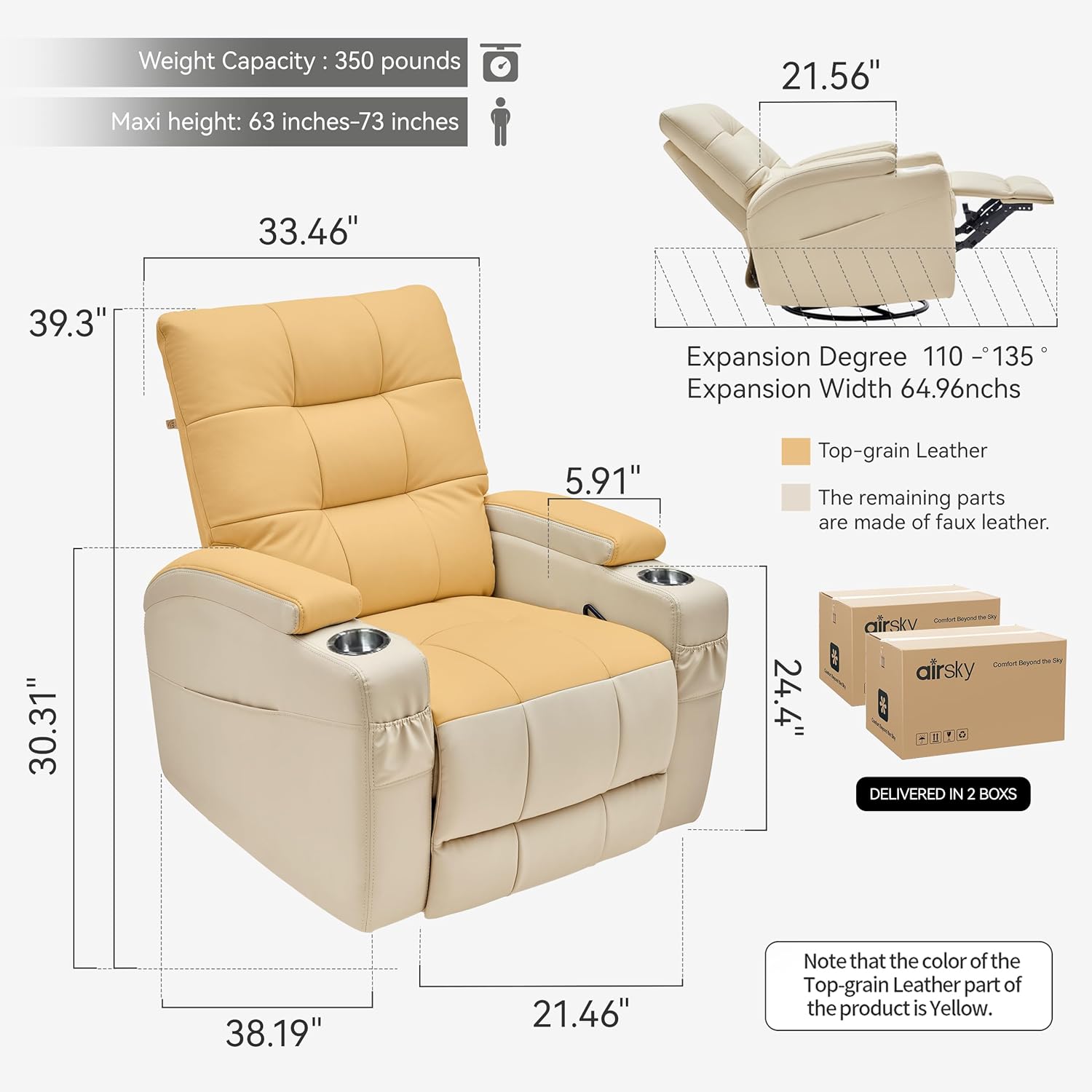 # Poltrona Reclinabile in Pell - Rocking Chair Nursery recensione e prezzo