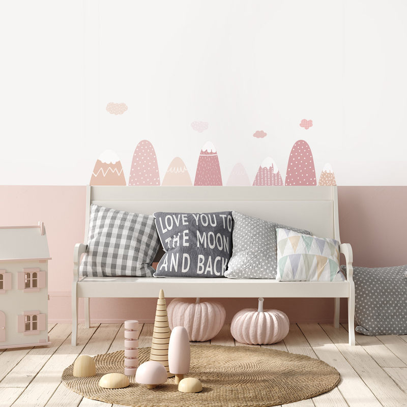 Nordic Home Decor caldo mongol - Baby Nursery Murals recensione e prezzo