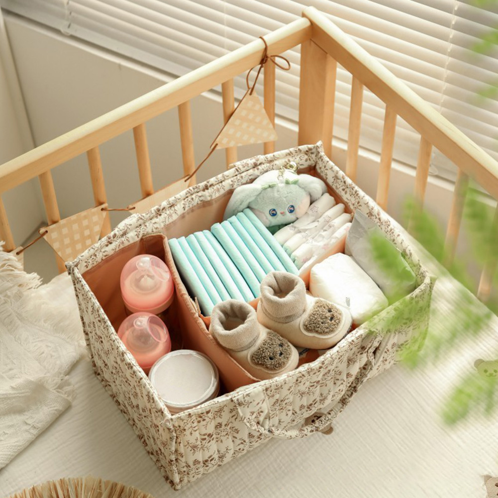 Cesto portaoggetti floreale pe - Baby Nursery Basket recensione e prezzo