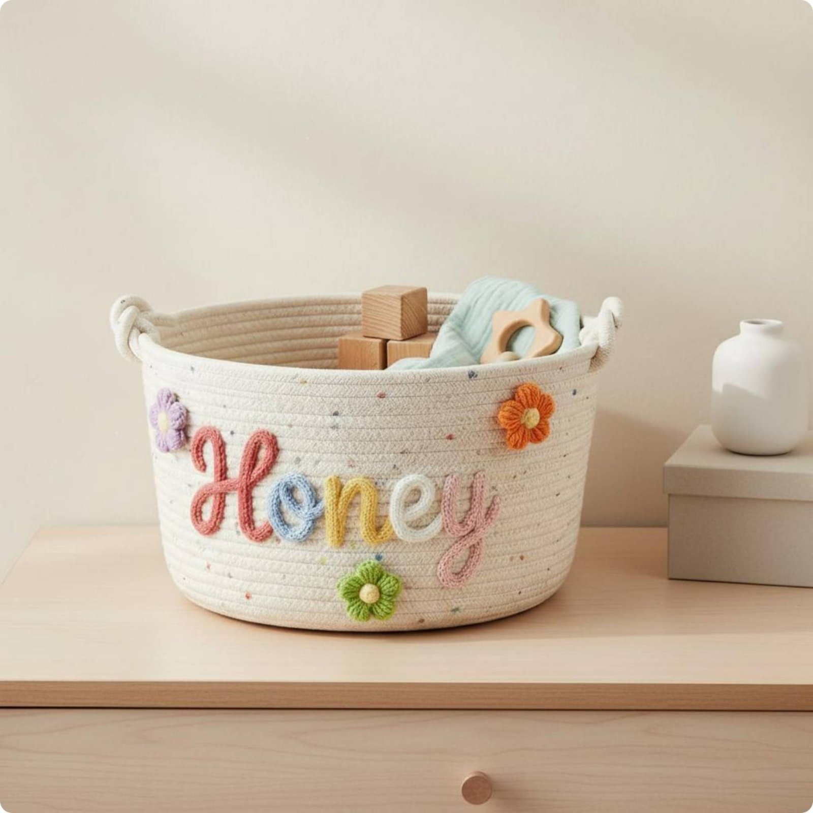 Contenitore per la cameretta d - Baby Nursery Basket recensione e prezzo