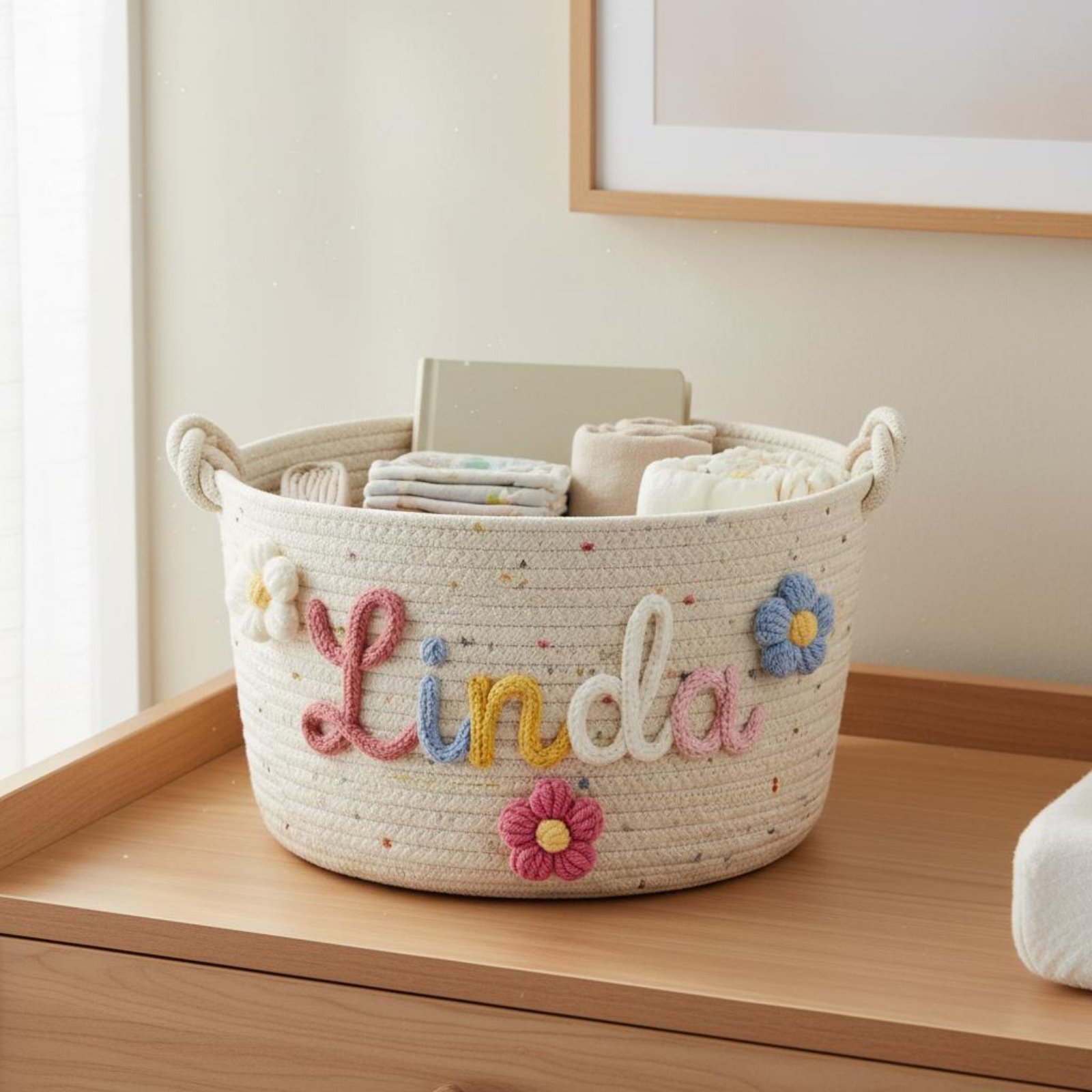 Contenitore per la cameretta d - Baby Nursery Basket recensione e prezzo