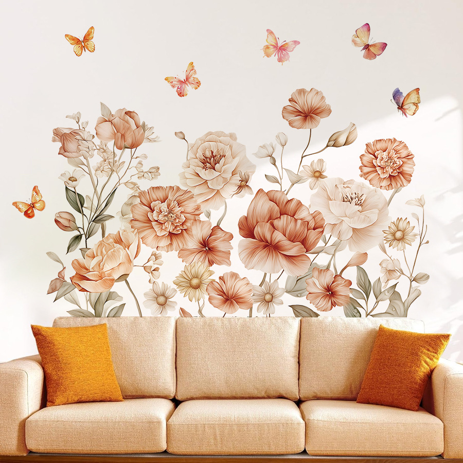 Boho Acquerello Fiori Adesivi  - Baby Nursery Plants recensione e prezzo