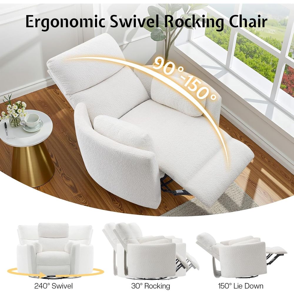 Poltrona Reclinabile Elettrica - Rocking Chair Nursery recensione e prezzo