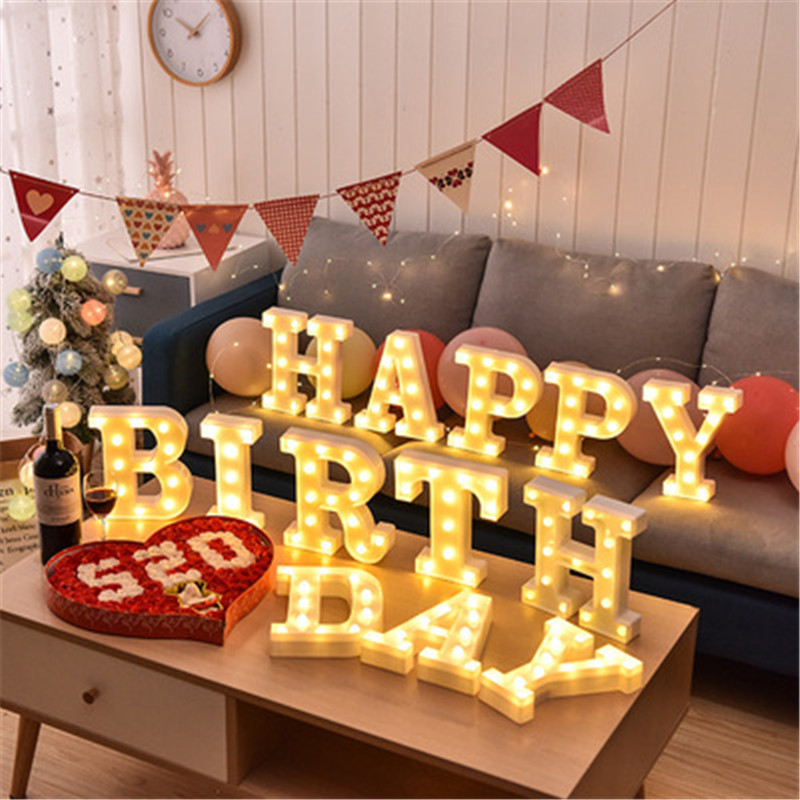 Lettere decorative Lettera del - Baby Nursery Night Light recensione e prezzo
