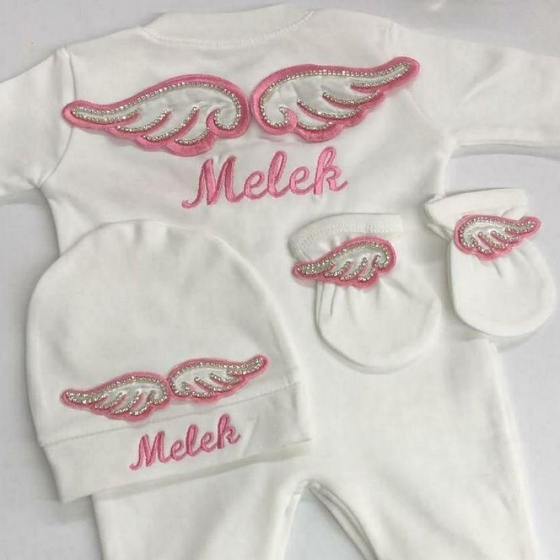 Dollbling 3 pezzi ricamo nome  - Baby Nursery Outfits recensione e prezzo