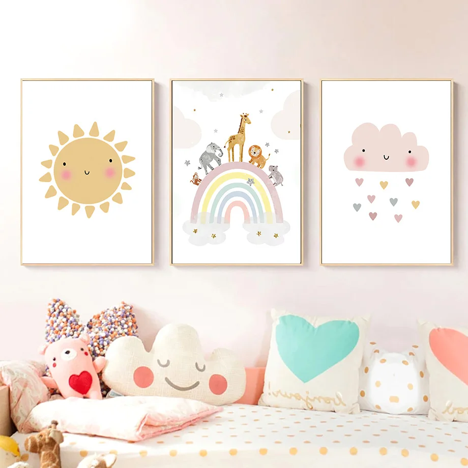 Poster e Stampe Nordiche con G - Baby Nursery Hanging Decor recensione e prezzo