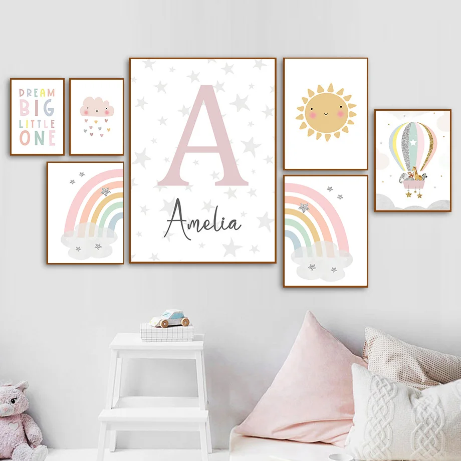 Poster e Stampe Nordiche con G - Baby Nursery Hanging Decor recensione e prezzo