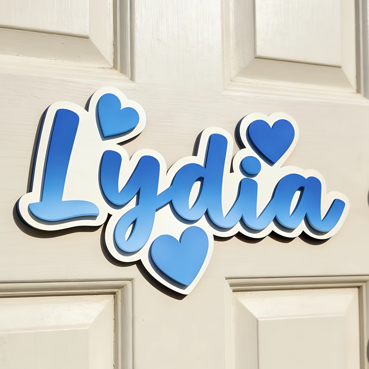 Targa Personalizzata a Cuore S - Baby Nursery Hanging Decor recensione e prezzo