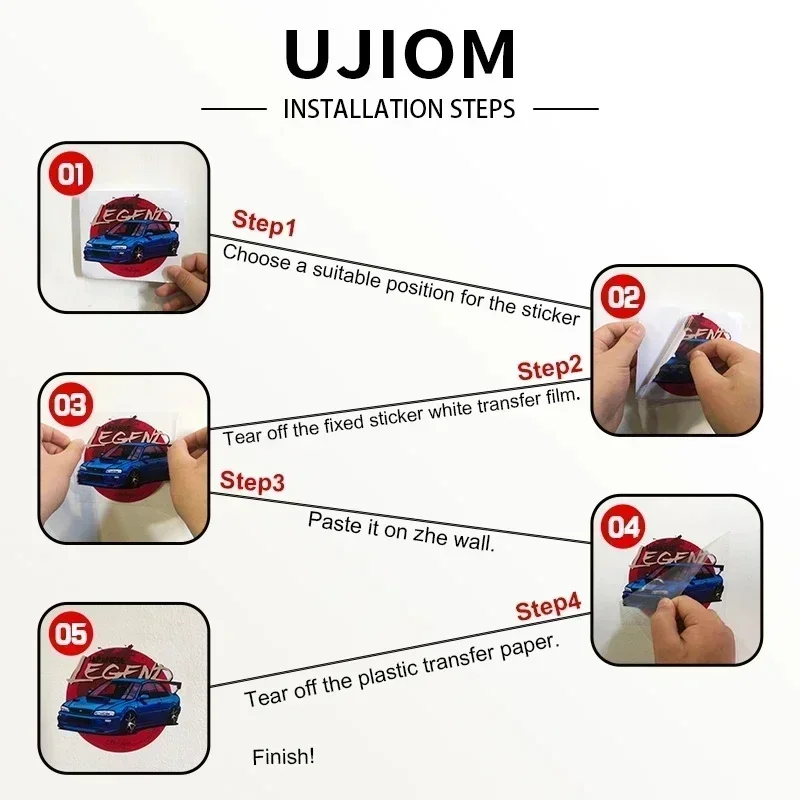 UJIOM Carino Mini Blu Archivio - Baby Nursery Murals recensione e prezzo