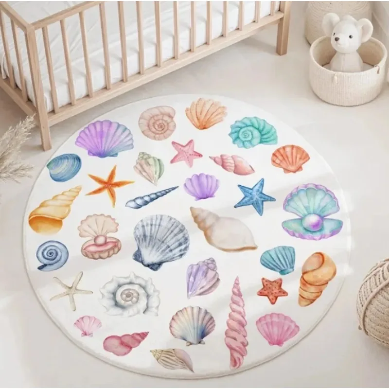 Tappeto rotondo con animali ma - Baby Nursery Plants recensione e prezzo