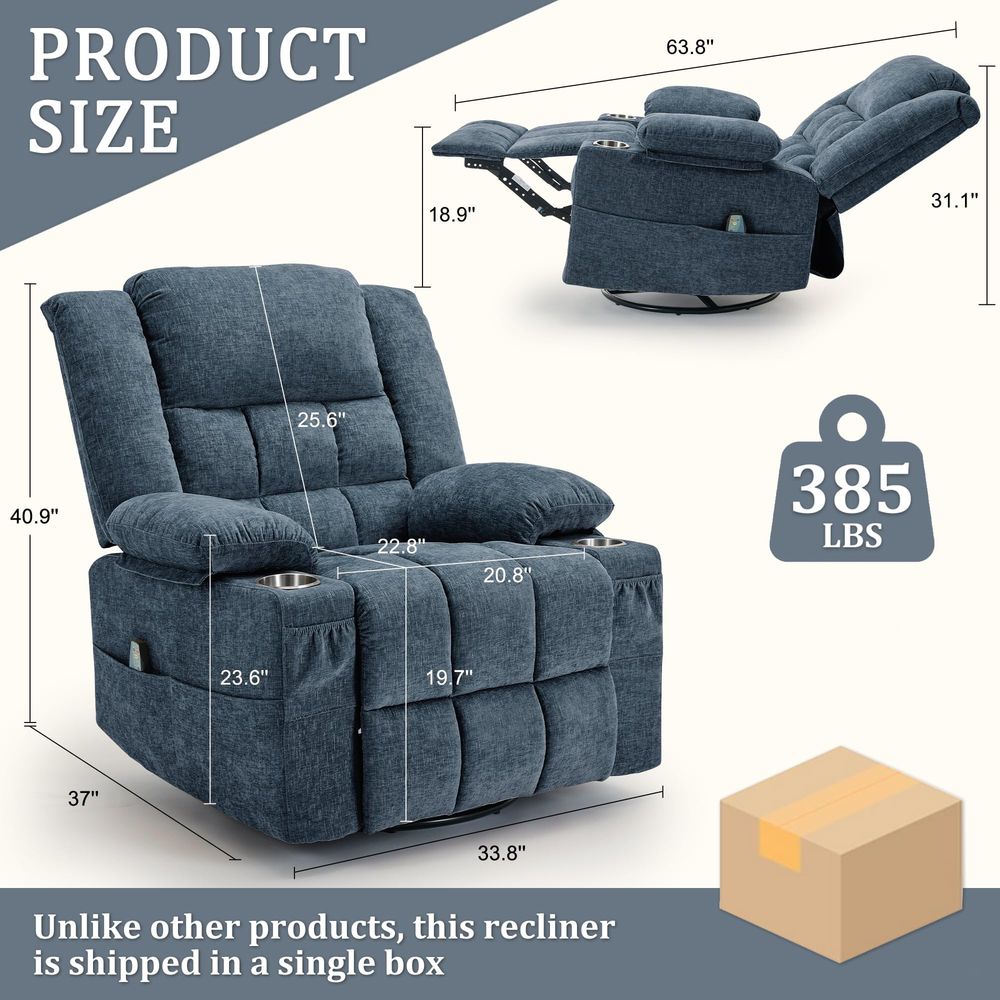 Poltrona reclinabile girevole  - Rocking Chair Nursery recensione e prezzo