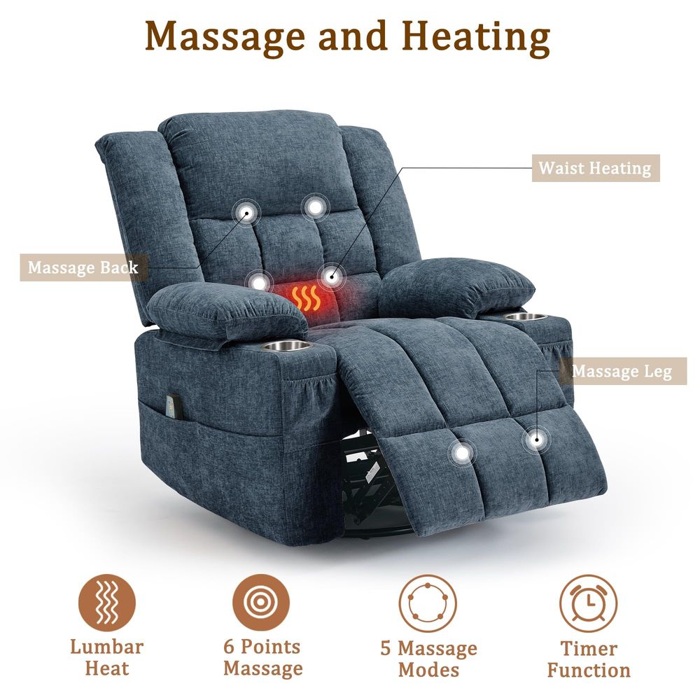 Poltrona reclinabile girevole  - Rocking Chair Nursery recensione e prezzo