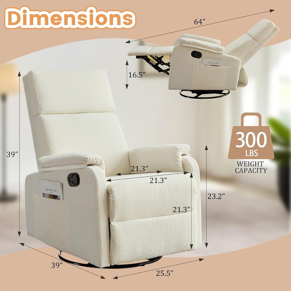 Poltrona Reclinabile, Poltrona - Rocking Chair Nursery recensione e prezzo