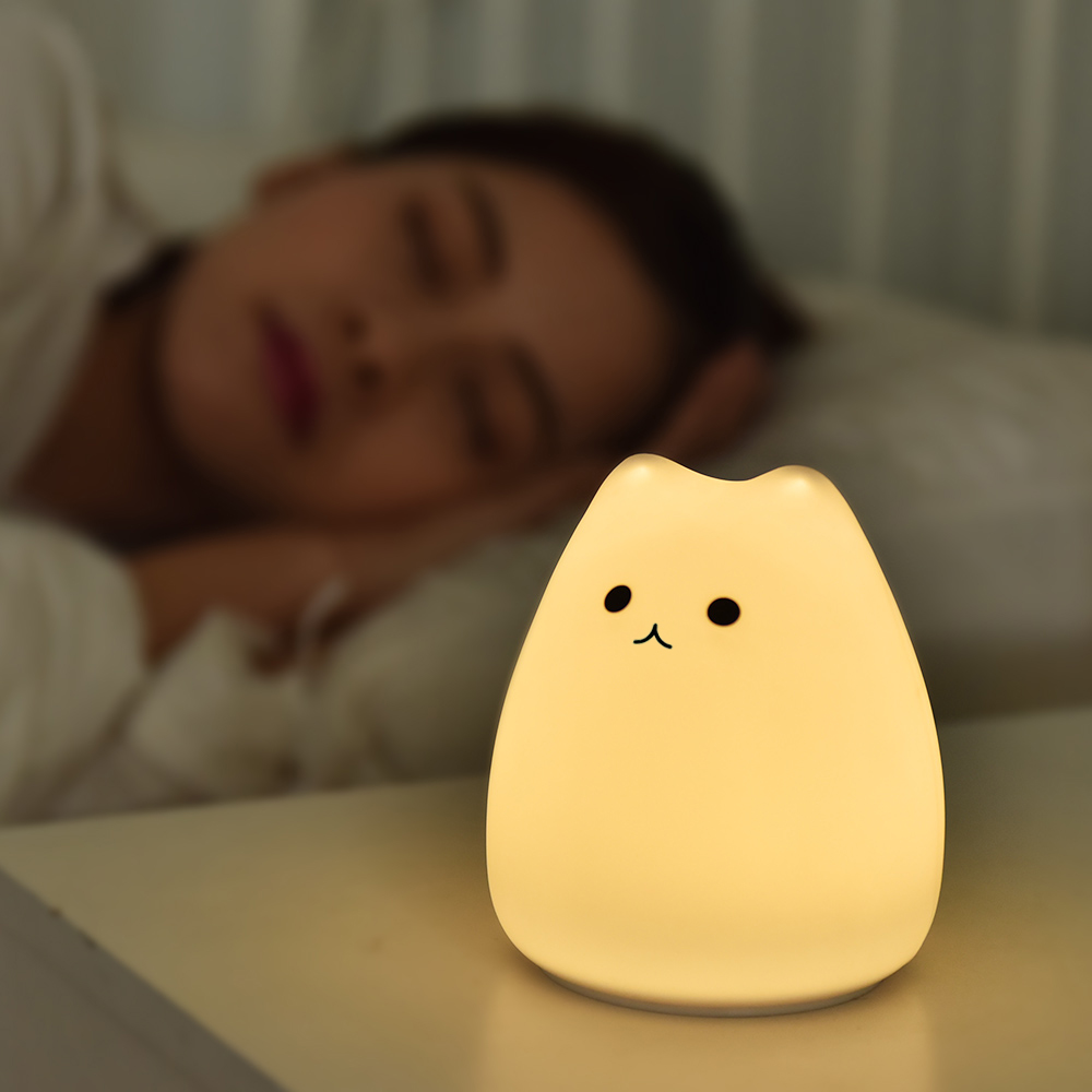 Cute Cat Night Light For Baby  - Baby Nursery Night Light recensione e prezzo