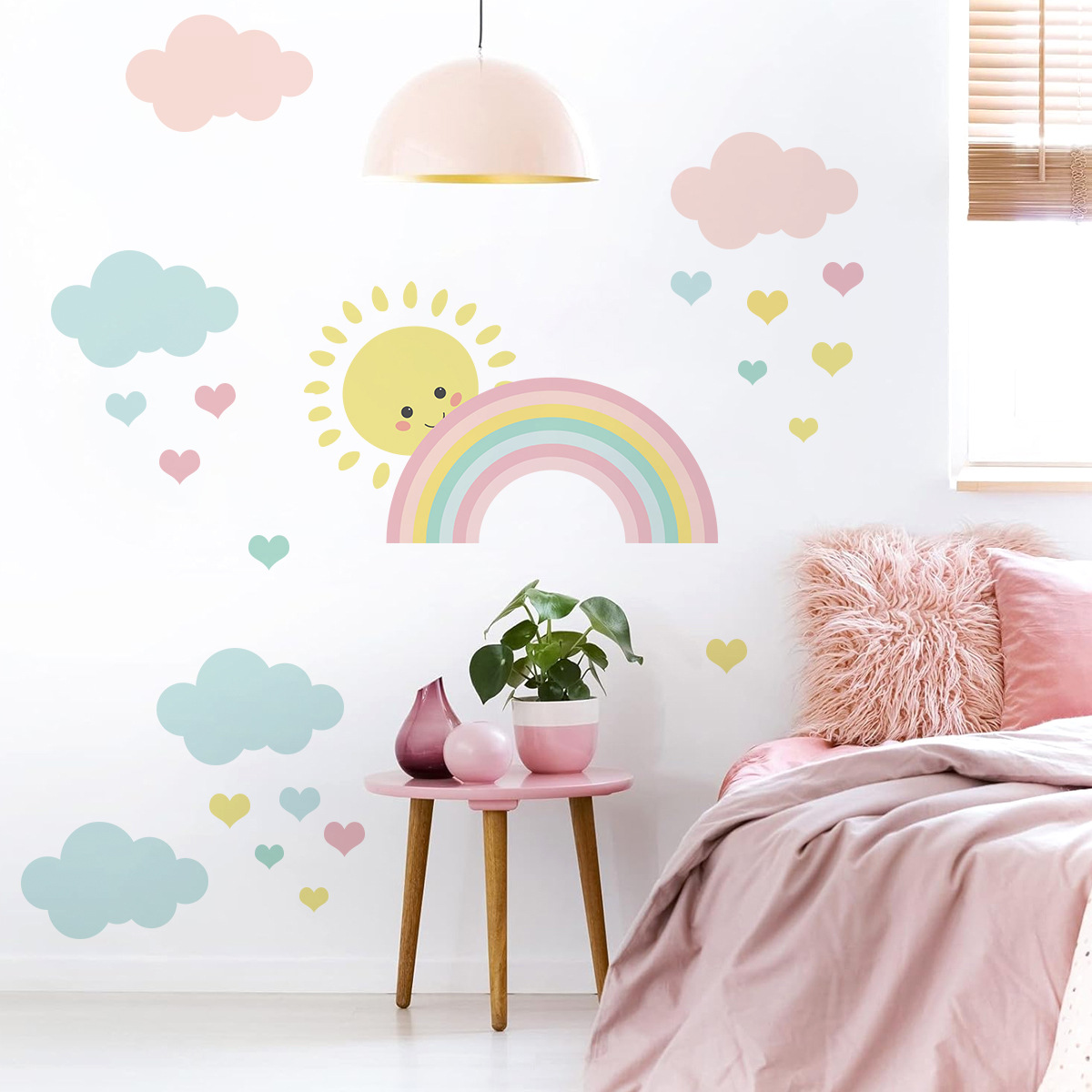 Adesivi Murali con Sole, Arcob - Baby Nursery Murals recensione e prezzo