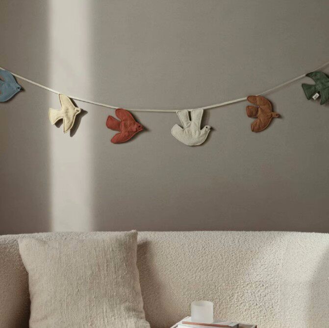 Decorazione da Parete in Stile - Baby Nursery Bunting recensione e prezzo