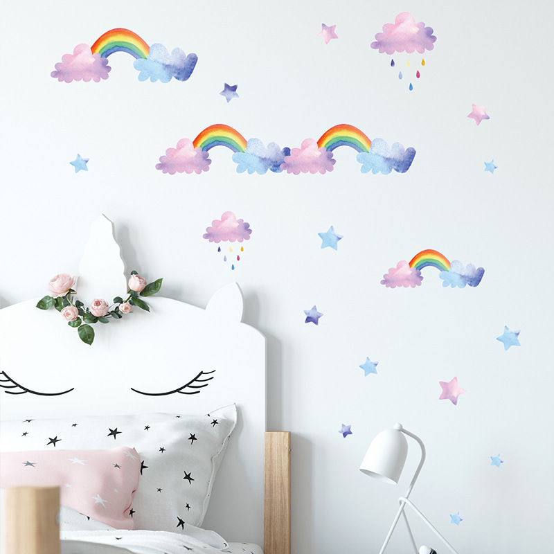 Adesivi murali a forma di nuvo - Baby Nursery Layout recensione e prezzo