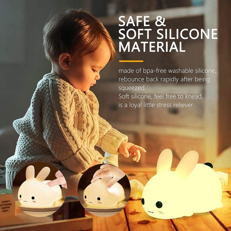 LED Rabbit Night Light telecom - Baby Nursery Night Light recensione e prezzo