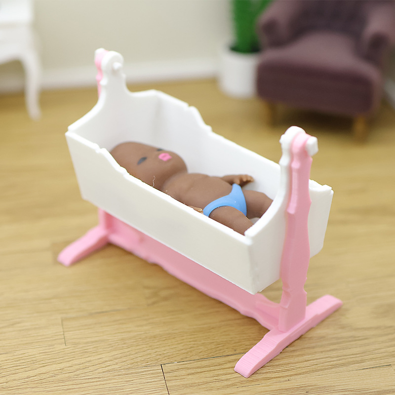 Mini Culla a Dondolo per Bambo - Baby Nursery Layout recensione e prezzo