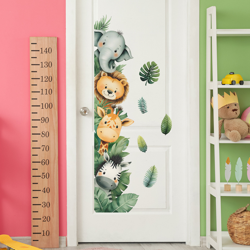 Adesivo per porta da parete co - Baby Nursery Jungle Wallpaper recensione e prezzo