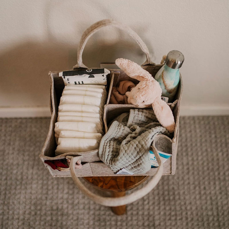 Porta pannolini: contenitore p - Baby Nursery Basket recensione e prezzo