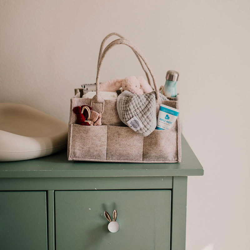 Porta pannolini: contenitore p - Baby Nursery Basket recensione e prezzo