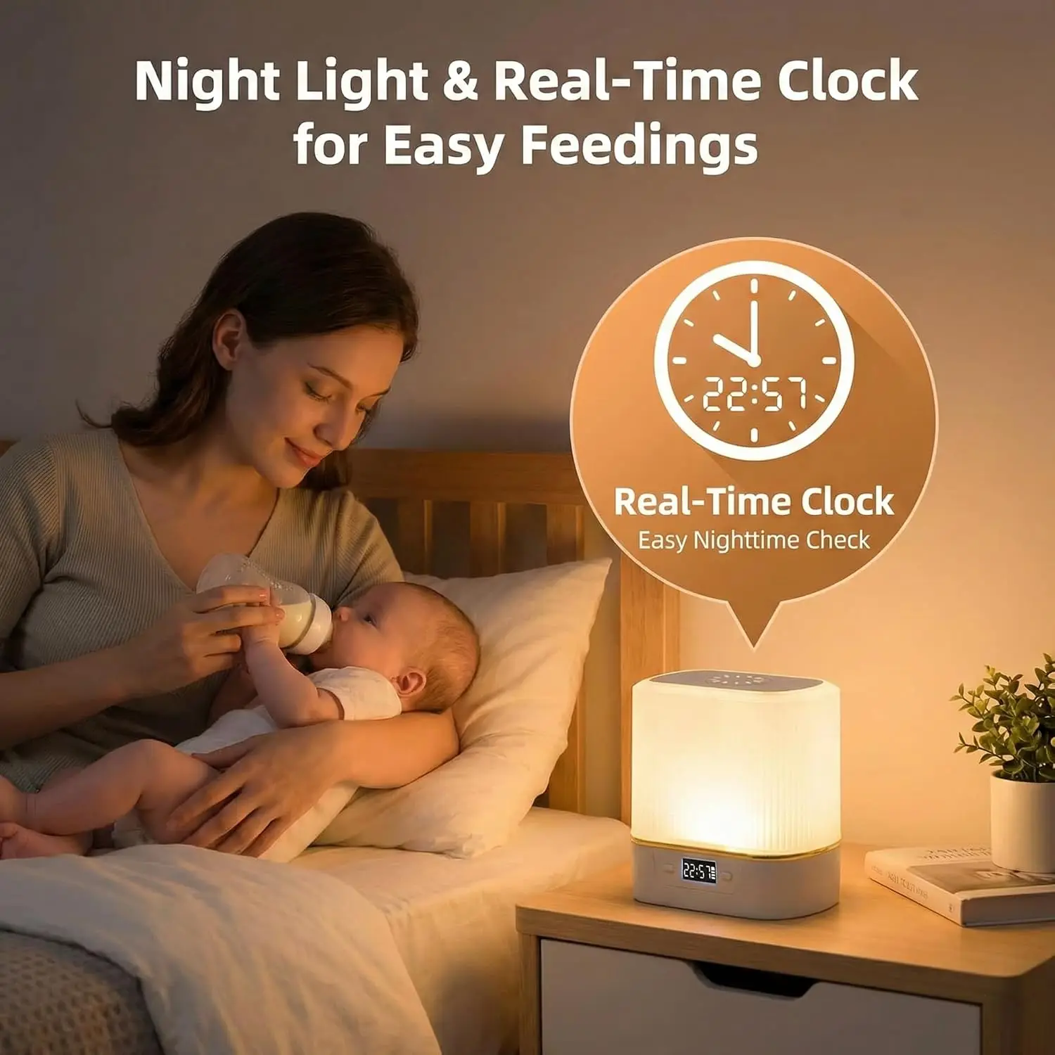 Lampada da Notte LED, Luce da  - Baby Nursery Night Light recensione e prezzo