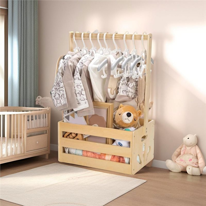 Cesto Regalo in Legno per Baby - Baby Nursery Basket recensione e prezzo