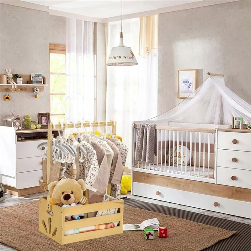 Cesto Regalo in Legno per Baby - Baby Nursery Basket recensione e prezzo