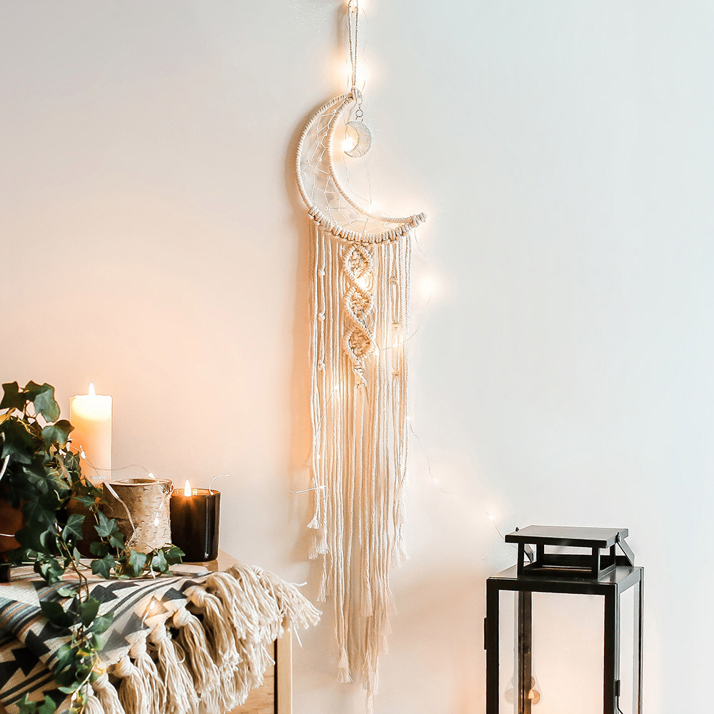 Acchiappasogni in macramè Boho - Baby Nursery Hanging Decor recensione e prezzo
