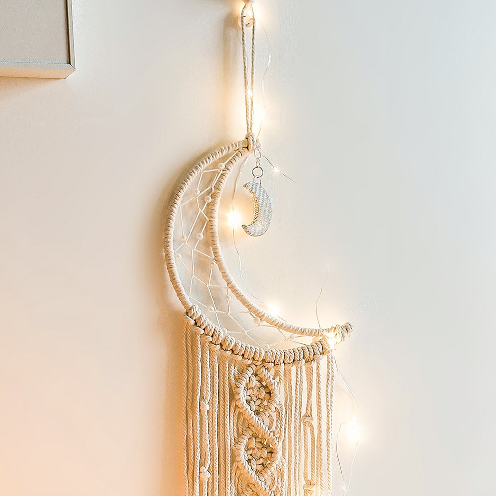 Acchiappasogni in macramè Boho - Baby Nursery Hanging Decor recensione e prezzo