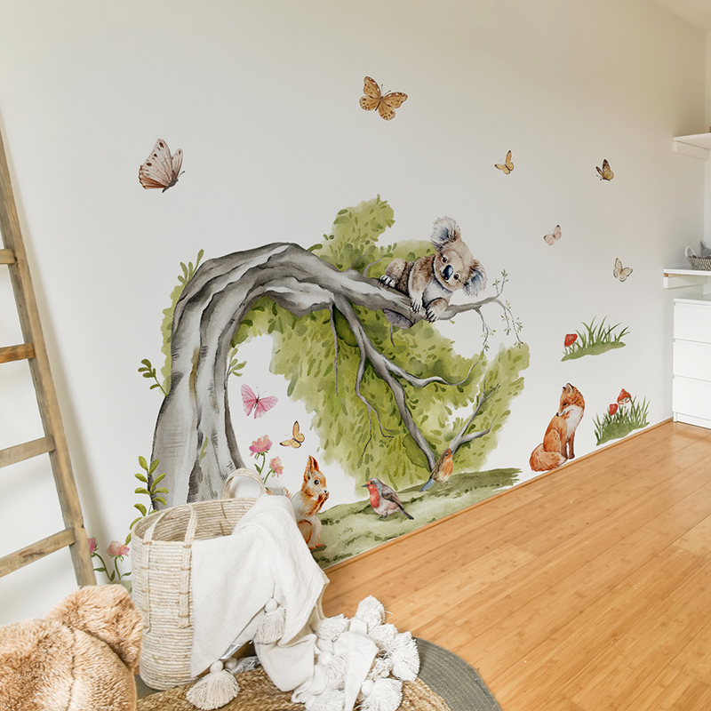 Adesivo da parete con animali  - Baby Nursery Jungle Wallpaper recensione e prezzo