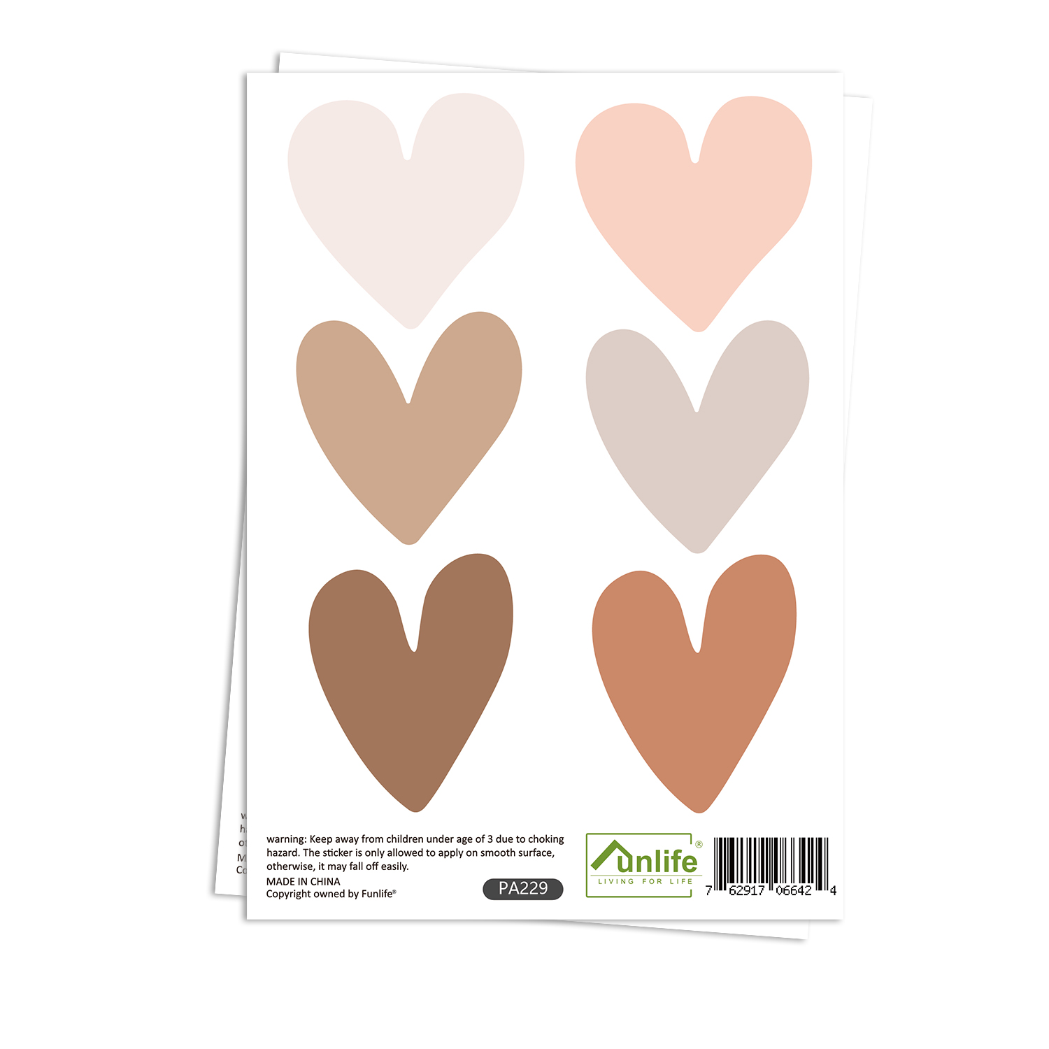 Boho Hearts Adesivo da parete  - Baby Nursery Murals recensione e prezzo