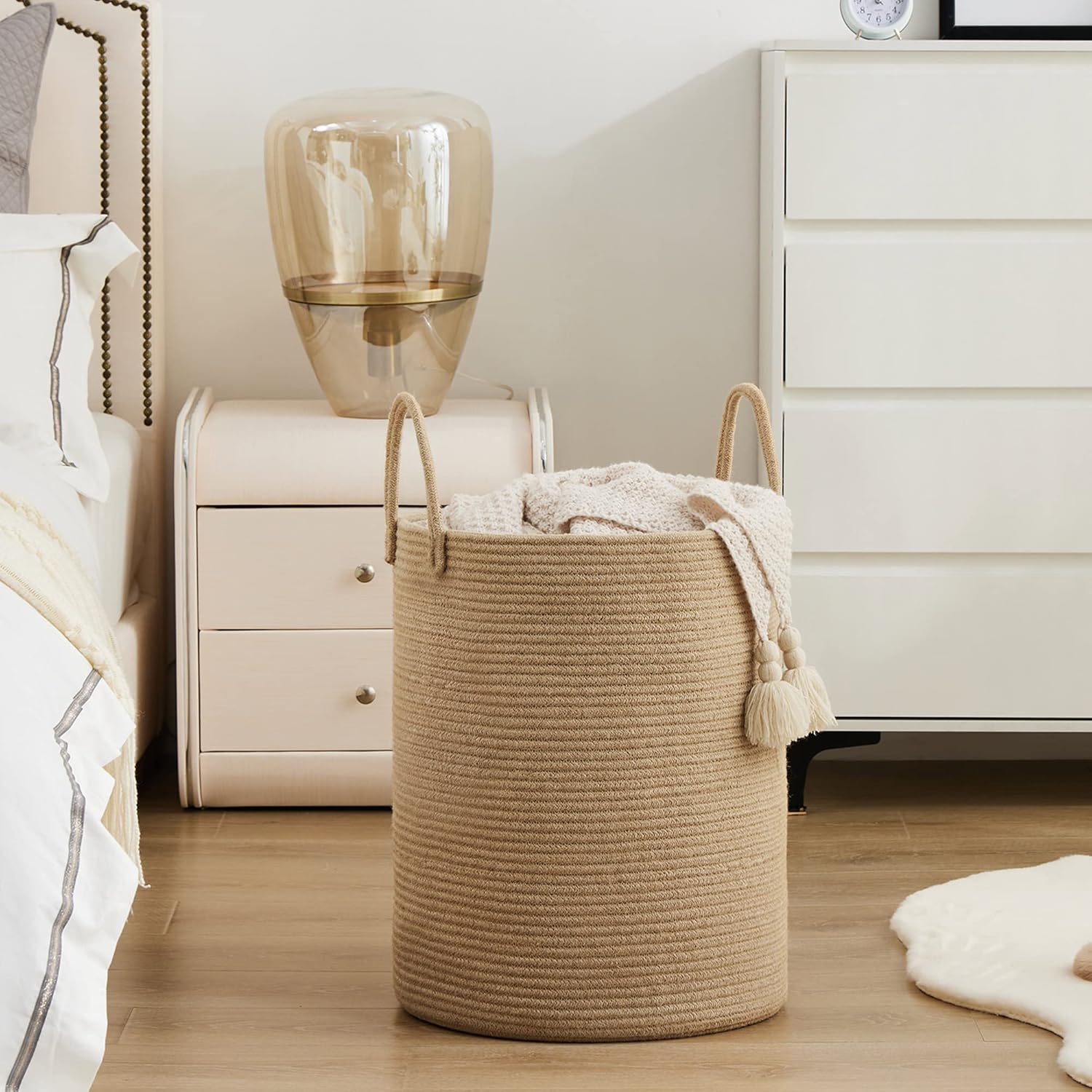 Cesto portaoggetti grande e al - Baby Nursery Basket recensione e prezzo