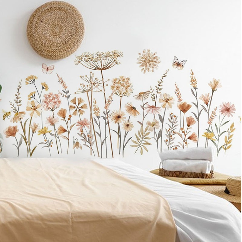 Boho Adesivi murali con fiori  - Baby Nursery Plants recensione e prezzo