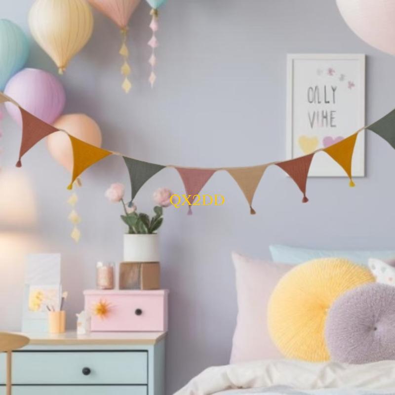 QX2D Bandierine in tessuto mor - Baby Nursery Bunting recensione e prezzo